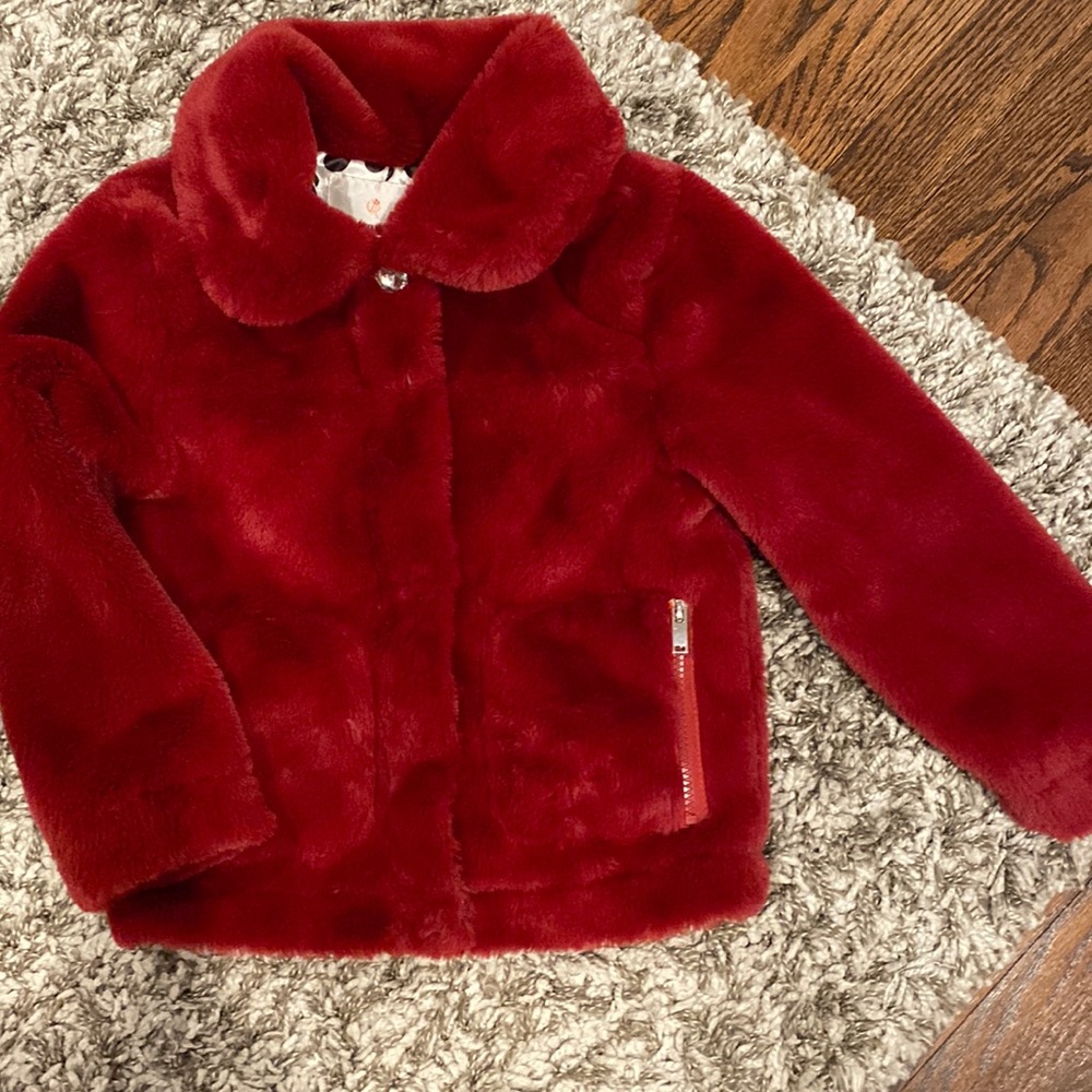 Urban Republic (girls collection) Faux Fur Jacket - Size M for 5-6 years old